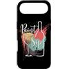 KAEDAM Gifts: Hobbies Custodia per iPhone Air Paint and Sip - Decorazione artistica su tela, motivo: vino