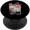 KAEDAM Gifts: Hobbies Paint and Sip - Decorazione artistica su tela, motivo: vino PopSockets PopGrip Adesivo