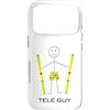 Whyitsme Design Custodia per iPhone 17 Pro Funny Mens Tele Sci, Ragazzi Telemark sciatore