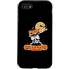 Funny Halloween Shirts Scary Gifts Women Custodia per iPhone SE (2020) / 7/8 Dabbing Scheletro Skull Rib Cage Dab Dance Divertente Halloween