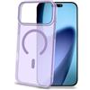 Celly Custodia per iPhone 17 Pro Max Compatibile MagSafe, Cover Trasparente Colorata in PC con Design Minimalista, Protezione Antiurto Ultra Sottile, Colore Viola