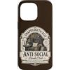 Goth Book Club Apparel Custodia per iPhone 14 Pro Max Book Club Reading Amante Bookworm Biblioteca introversa