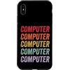 Computer Apparel Custodia per iPhone XS Max Computer