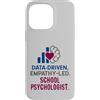 Insightful School Psychology Vibes Graph Custodia per iPhone 14 Pro Max School Psychologist Data Driven Empathy Led Behavioral Brain