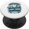 Club Volleyball Parents Designs Volley Mom Weekend Previsioni Torneo di pallavolo PopSockets PopGrip Adesivo