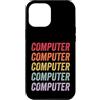 Computer Apparel Custodia per iPhone 12 Pro Max Computer