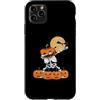 Funny Halloween Shirts Scary Gifts Women Custodia per iPhone 11 Pro Max Dabbing Scheletro Skull Rib Cage Dab Dance Divertente Halloween