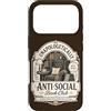 Goth Book Club Apparel Custodia per iPhone 17 Pro Book Club Reading Amante Bookworm Biblioteca introversa