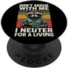 Veterinarian Apparel Vet Tech Assistant Divertente veterinario Design Vet Tech Assistant Medici PopSockets PopGrip Adesivo