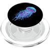 Medusa Animale Dell'oceano Sott'acqua Ma Medusa Estetico Tuffatore Immersioni In Subacquea PopSockets PopGrip per MagSafe
