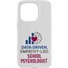 Insightful School Psychology Vibes Graph Custodia per iPhone 15 Pro School Psychologist Data Driven Empathy Led Behavioral Brain