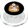Dim Sum Pun Fun You Win Some You Dim Sum Gnocchi Kawaii divertenti PopSockets PopGrip per MagSafe