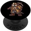 Progettazione Di Estrazione Del Carbone Progettazione Del Tunnel Di Carbone Del Tasso Del Minatore PopSockets PopGrip Adesivo