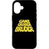 Familie Mama Papa Kinder Custodia per iPhone 16 Ganz Großer Bruder Brüder figlio maggiore Tre fratelli