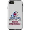 Insightful School Psychology Vibes Graph Custodia per iPhone SE (2020) / 7/8 School Psychologist Data Driven Empathy Led Behavioral Brain