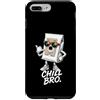 Gamer Coole Sprüche Lustiges Fun Shirt C Custodia per iPhone 7 Plus/8 Plus Chill Bro Cooler - Sacco per aspirapolvere con occhiali da sole e scritta Gamer