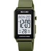 Gosasa Orologio Digitale da Donna e Uomo di Moda Unisex con Quadrante a Grandi Numeri, Faccia Rettangolare, Impermeabile, Cinturino in Silicone, Orologio LED, Casual