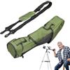 Générique Custodia per occhiali portatile - Borsa da trasporto per telescopio, custodia da viaggio in nylon con cinturino regolabile, custodia protettiva multiuso per occhiali da osservazione, design leggero e