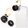 Ruilogod 3 in 1 cella cellulare 180 gradi occhio clip per occhio + obiettivo grandangolare