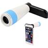 Ruilogod Blu 8x zoom ottico telescopio w supporto universale per 6