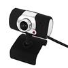 Ruilogod LED rosso girevole 1 clip-on USB Camera 2.0 PC del webcam w microfono