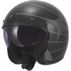LS2 Casco OF601 BOB 2 COSMIC Nero Grigio LS2