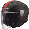 LS2 Casco OF603 INFINITY 2 VEYRON Nero Rosso LS2