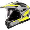 LS2 Casco MX702 PIONEER 2 NAMIB Giallo Grigio LS2