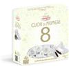 Generico Crispo Confetti Cuor di Numeri al Cioccolato Extra Fondente a Forma di Cuore con Numero a SCELTA 250g (NUMERO 8)