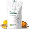 REPLANTEA Cuidamos tu Naturaleza TISANA DRENANTE REPLANTEA® 100% BIO 100g (50 Tazze) | Tisana Detox con Matcha, Mate, Zenzero, Curcuma, Cannella e Menta