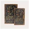 KeyHome Store Set di Scatole Libro "Bike"