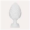 KeyHome Store Pigna in Ceramica Bianca H. 60 cm