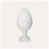 KeyHome Store Pigna in Ceramica Bianca H. 50 cm