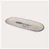 KeyHome Store Ovalina in Ceramica con Pesci Azzurri e Blu