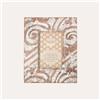 KeyHome Store Cornice Portafoto Intagliata con Motivi a Spirale in Legno