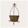 KeyHome Store Coppia di Vasi Decorativi Color Ruggine
