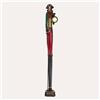 KeyHome Store Statua Cane con Orologio in Resina H. 143 cm