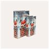 KeyHome Store Set Scatole Libro Merry Christmas