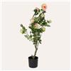 KeyHome Store Vaso con Rose Artificiali
