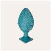 KeyHome Store Pigna in Ceramica Color Petrolio H. 60cm