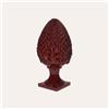 KeyHome Store Pigna in Ceramica Bordeaux H. 60cm