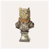 KeyHome Store Busto Lupo in Resina H. 23 cm