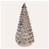 KeyHome Store Alberello a LED in Vetro Argento