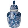 KeyHome Store Potiche Decorativa in Porcellana