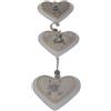 KeyHome Store Tris Cuori Shabby