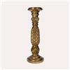 KeyHome Store Porta Candele In Ferro Effetto Ottone