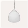 KeyHome Store Lampadario stile industriale in Metallo Bianco Lucido
