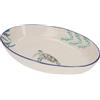 KeyHome Store Vasca Ovale in Ceramica con Tartarughe