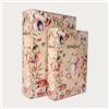 KeyHome Store Set di Scatole Finti Libri contenitore con Motivo decorativo Volpe