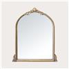 KeyHome Store Specchiera in Ferro Dorato 87x100 cm